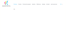 Tablet Screenshot of grafostil.rs